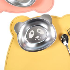 퍼니판다 스텐 304 간식볼 요거트 시리얼 스프볼 곰돌이 동물 그릇 어린이 유아