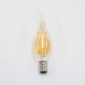 필라멘트 4W LED램프 전구색 촛대구 E17