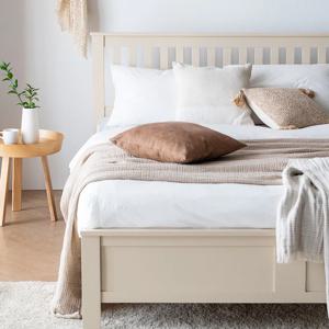 스칸딕 핀란드 원목침대 프레임 침대(매트리스포함)