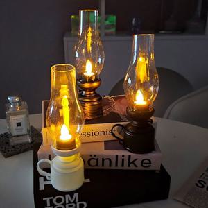 LED 가짜 촛불 스윙 램프 미니 호롱불 무드등