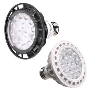 LED PAR30 집중형 레일조명 전구 15W E26 블랙 화이트