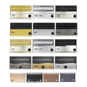 다세대 우편함 고급형 디자인 벽걸이 오피스텔 방수