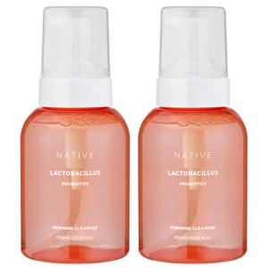 네이티브 유산균 락토케어 저자극 약산성 여성청결제 300ml 2개