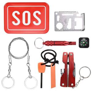 SOS 생존 키트 재난 비상 도구 용품 6종세트 DD-12958