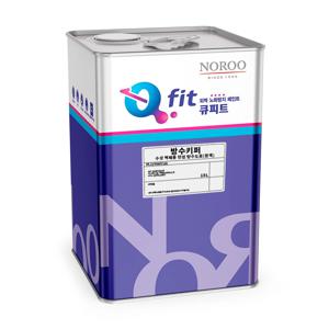 방수키퍼 수성벽체용 탄성 외벽 방수페인트 18L 무광 백색