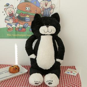 귀여운 검은고양이 50cm 인형 검정 키치 고양이 바디필로우 쿠션 인형쿠션 고양이인형