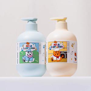 무직타이거 밀크 퍼퓸 보습 바디로션 베이비파우더향 500ml