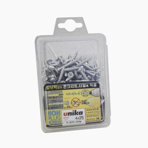 유니카 논프라피스 콘크리트 나사 피스 25mm 32mm 38mm