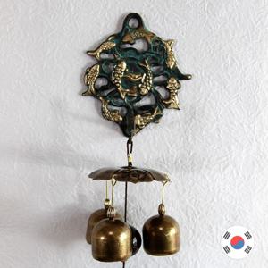 청동 구어도 맑은소리 현관문종 도어벨 3종 HDB-341
