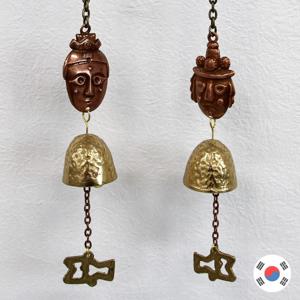 상모탈 각시탈 세트 동주물 곰보 장식 문종 HWB-527