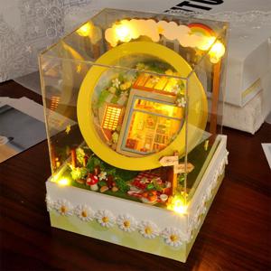 DIY 미니어처 하우스 프리지아 써클박스