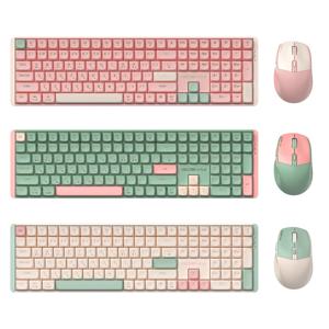 MK850W 저소음 무선 기계식 키보드 마우스 세트 (3컬러)