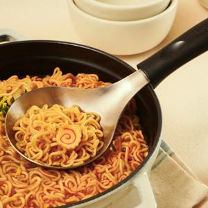 보겐 작은 국자 멀티스푼 스푼받침 서빙 먹방스푼 국내제작
