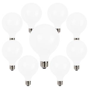 나스필 볼구 G95 LED전구 8W 에너지1등급 주광색 전구색 20개