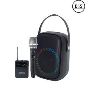 BW-600 블루투스스피커 150W 충전식 강의용 버스킹 앰프 충전식