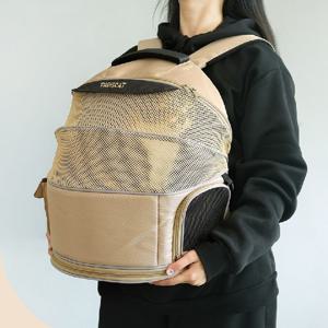 하우스 겸용 아코디언 애견 강아지 앞가방