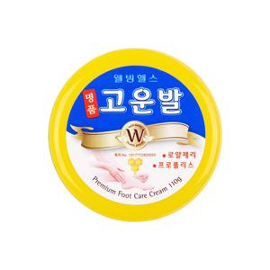 풋크림 발크림 각질제거 보습 풋케어 크림 명품 고운발 노랑 1개