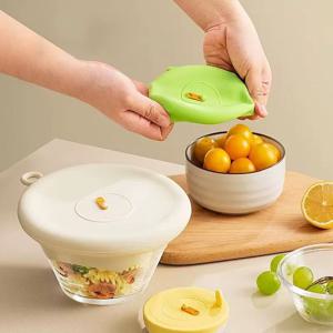 [해외] 감성 모던 실리콘 컵뚜껑 만능 뚜껑 덮개 실리콘마개 6P 3colors 3size