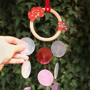 카네이션 바다유리 자개 썬캐쳐 만들기 모빌 DIY 키트 어버이날 스승의날 가정의달