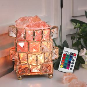 크리스탈 암염램프 무드등