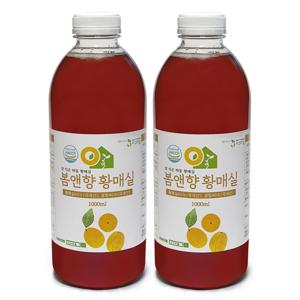 지리산 하동 황매실원액 1000ml*2병