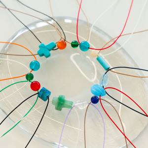 팬던트 실목걸이 만들기 DIY 세트 키트 15종 펜던트 심플 원석 초커 (옵션 13~14)