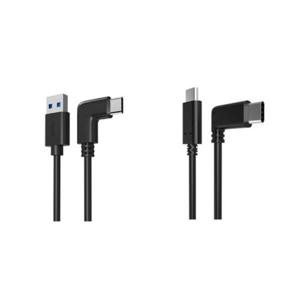 [리퍼] L자형 C타입 PD 고속충전 데이터전송 썬더볼트 usb3.0 3A케이블 (S급)