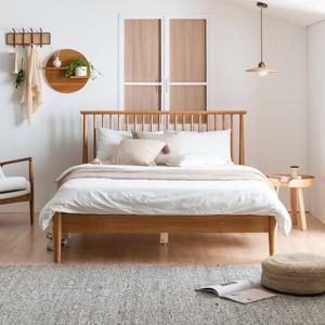 로맨틱1 신혼 원목침대 침대 프레임(매트리스포함)