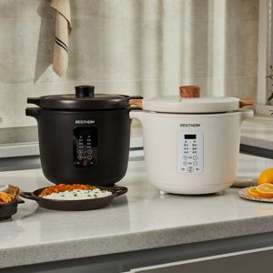 세라믹 멀티 슬로우 쿠커 전기 냄비 만능 찜기 팟