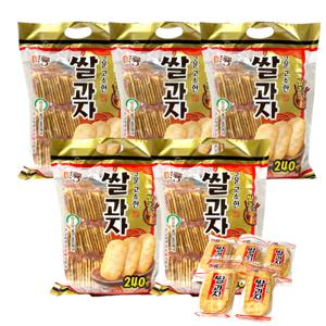 미룡 구운 고소한 쌀과자 240g*5개
