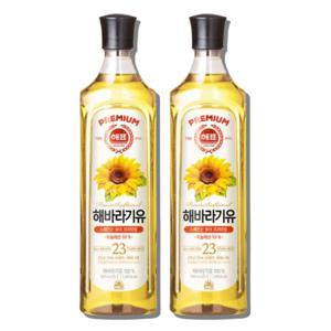 해표 해바라기유 900ml*2개