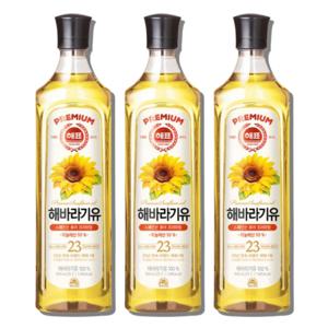 해바라기유 900ml*3개
