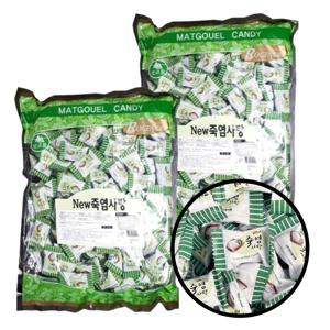 맛고을 New죽염사탕 1.1kg*2개