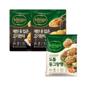 비비고 계란옷입은 고기완자 480g x2개+도톰 동그랑땡 340g x1개