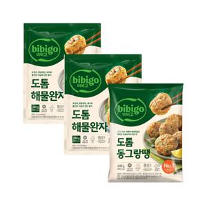 비비고 도톰 해물완자 340g x2개+도톰 동그랑땡 340g x1개
