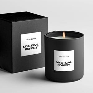 MYSTICAL FOREST 7oz 가죽 샤프란 스파이시 시트러스향 소이캔들