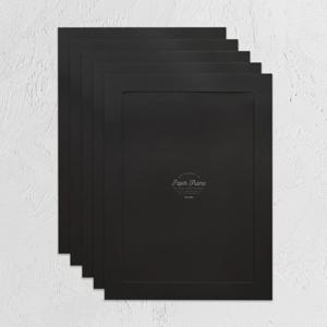 종이액자 페이퍼프레임 플레인 - A3 / 12x17 블랙 5매