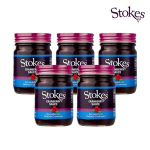 Stokes 영국 프리미엄 크랜베리 잼 260g*5개