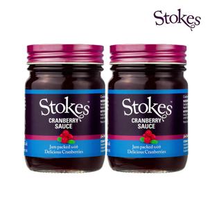 Stokes 영국 프리미엄 크랜베리 잼 260g*2개
