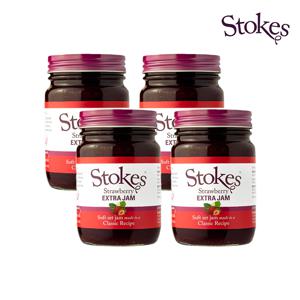 Stokes 영국 프리미엄 스트로베리 잼 340g*4개
