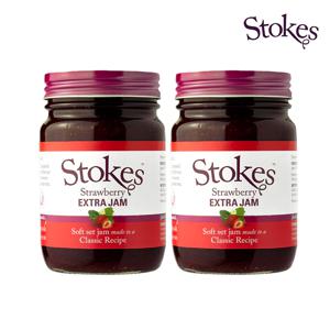 Stokes 영국 프리미엄 스트로베리 잼 340g*2개
