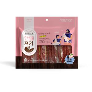 강아지 간식 건강육포 져키 큐브 소고기 양고기 치킨 오리 슬라이스