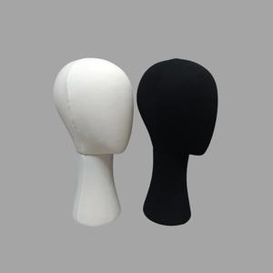 두상마네킹 우레탄받침대 세트 계란형 긴목두상