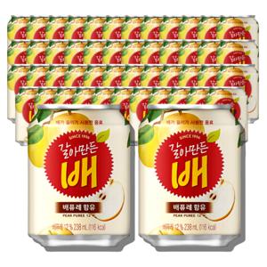 갈아만든배 238ml*48캔 국산배 음료수