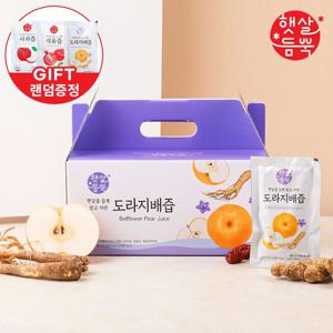 New 햇살듬뿍 도라지배즙 100mlx30포 세트+2포 추가 증정