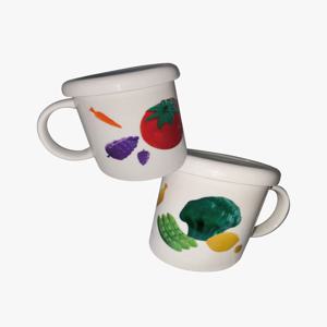 Toy fruit & vegetable simple mug