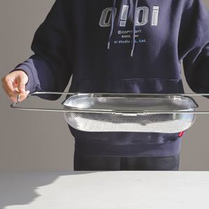 올스텐 식기건조대 펀칭 싱크바스켓 L