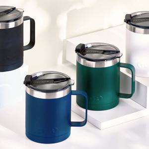 완전 밀폐 손잡이 머그 텀블러 355ml / 뚜껑 포함 (5colors)