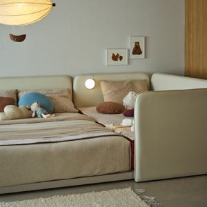 스테디 컴피 패밀리침대 Q+SS 양쪽가드형, 데이베드 (매트별도)