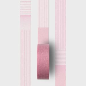 Pink line masking tape 마스킹테이프